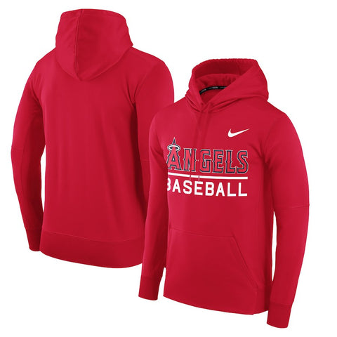 Los Angeles Angels Pullover Hoodie - Red