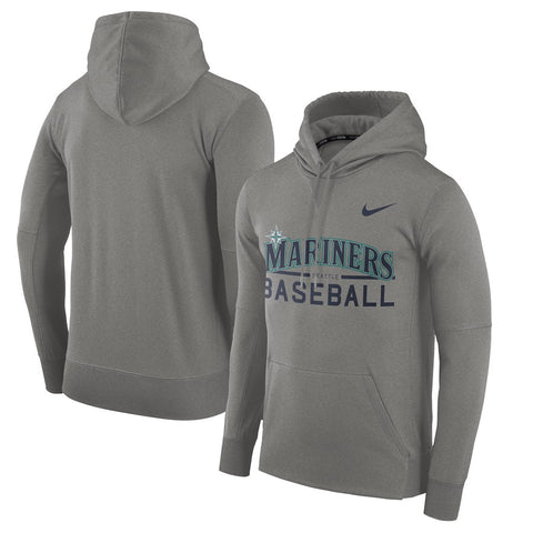 Seattle Mariners Pullover Hoodie - Heathered Gray