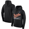 Baltimore Orioles Pullover Hoodie - Black