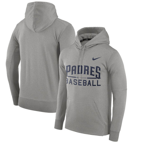 San Diego Padres Pullover Hoodie - Heathered Gray