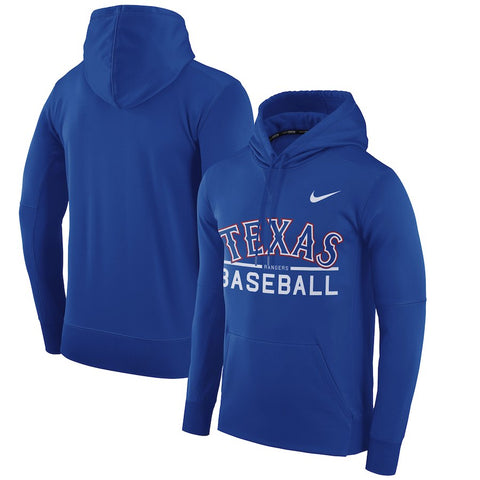 Texas Rangers Pullover Hoodie - Royal