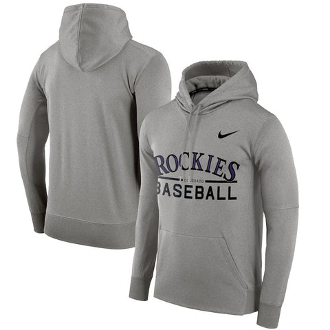 Colorado Rockies Pullover Hoodie - Heathered Gray