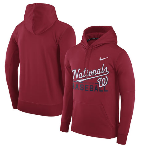 Washington Nationals Pullover Hoodie - Red
