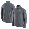 Philadelphia Phillies Elite Half-Zip Pullover Jacket - Gray