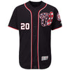 Daniel Murphy Washington Nationals Majestic Alternate Flex Base Authentic Collection Player Jersey - Navy