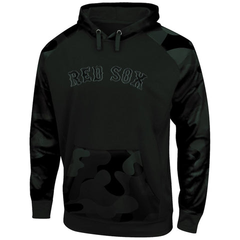 Boston Red Sox Majestic Big & Tall Pullover Hoodie - Camo/Black