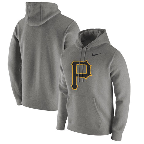 Pittsburgh Pirates Club Hoodie - Heathered Gray