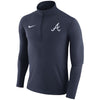 Atlanta Braves Element Half-Zip Performance Top - Navy