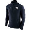Milwaukee Brewers Element Half-Zip Performance Top - Navy