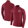 Cincinnati Reds Element Half-Zip Performance Top - Red