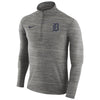 Detroit Tigers Element Half-Zip Performance Top - Heathered Gray