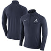 Atlanta Braves Element Half-Zip Performance Top - Navy