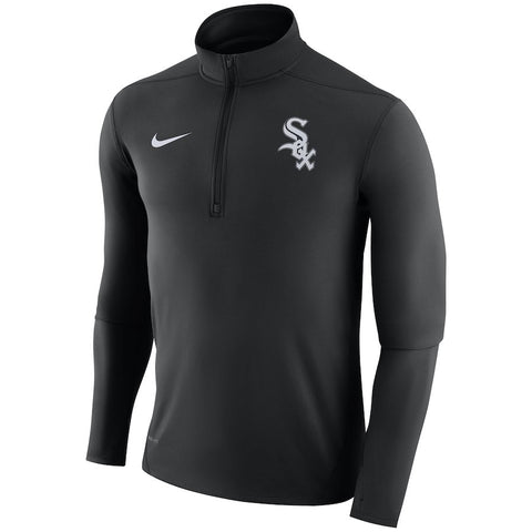 Chicago White Sox Element Half-Zip Performance Top - Black