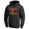 Calgary Flames   Victory Arch Pullover Hoodie - Heathered Gray