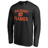 Calgary Flames   Victory Arch Long Sleeve T-Shirt - Heathered Gray