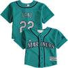Robinson Cano Seattle Mariners Majestic Infant Alternate Official Cool Base Player Jersey - Teal