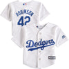 Jackie Robinson Brooklyn Dodgers Majestic Infant Alternate Official Cool Base Player Jersey - White