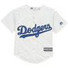 Jackie Robinson Los Angeles Dodgers Majestic Preschool Fashion Official Cool Base Player Jersey - White