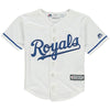 Salvador Perez Kansas City Royals Majestic Preschool Alternate Official Cool Base Player Jersey - White