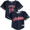 Francisco Lindor Cleveland Indians Majestic Toddler Home Official Cool Base Player Jersey