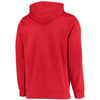 Washington Nationals Majestic Know Tomorrow Poly Synthetic Pullover Hoodie - Red