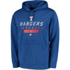 Texas Rangers Majestic Know Tomorrow Poly Synthetic Pullover Hoodie - Royal
