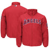 Los Angeles Angels Majestic On-Field Therma Base Thermal Full-Zip Jacket - Red