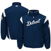 Detroit Tigers Majestic On-Field Therma Base Thermal Full-Zip Jacket - Navy