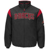 Arizona Diamondbacks Majestic On-Field Therma Base Thermal Full-Zip Jacket - Black