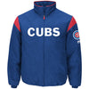Chicago Cubs Majestic On-Field Therma Base Thermal Full-Zip Jacket - Royal