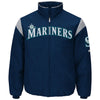 Seattle Mariners Majestic On-Field Therma Base Thermal Full-Zip Jacket - Navy