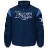 Tampa Bay Rays Majestic On-Field Therma Base Thermal Full-Zip Jacket - Navy