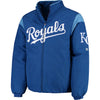 Kansas City Royals Majestic On-Field Therma Base Thermal Full-Zip Jacket - Royal