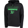 Oakland Athletics Majestic Ready and Able Pop Logo Pullover Hoodie - Black