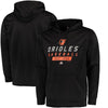 Baltimore Orioles Majestic Know Tomorrow Poly Synthetic Pullover Hoodie - Black
