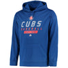 Chicago Cubs Majestic Know Tomorrow Poly Synthetic Pullover Hoodie - Royal