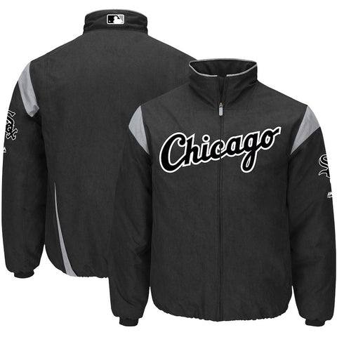 Chicago White Sox Majestic On-Field Therma Base Thermal Full-Zip Jacket