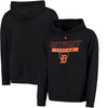 Detroit Tigers Majestic Ready and Able Pop Logo Pullover Hoodie - Black