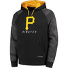 Pittsburgh Pirates Majestic Armor II Tonal Therma Base Pullover Hoodie - Black