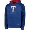 Texas Rangers Majestic Armor II Tonal Therma Base Pullover Hoodie - Royal