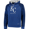 Kansas City Royals Majestic Armor II Tonal Therma Base Pullover Hoodie - Royal