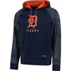 Detroit Tigers Majestic Armor II Tonal Therma Base Pullover Hoodie - Navy