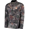 Houston Astros Majestic Sweat and Determination Half-Zip Pullover Jacket -Camo