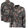 New York Mets Majestic Sweat and Determination Half-Zip Pullover Jacket -Camo