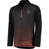 San Francisco Giants Majestic Good and Improved Contrast Zephyr Half-Zip Lightweight Pullover Cool Base Jacket - Black
