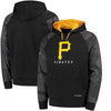 Pittsburgh Pirates Majestic Armor II Tonal Therma Base Pullover Hoodie - Black