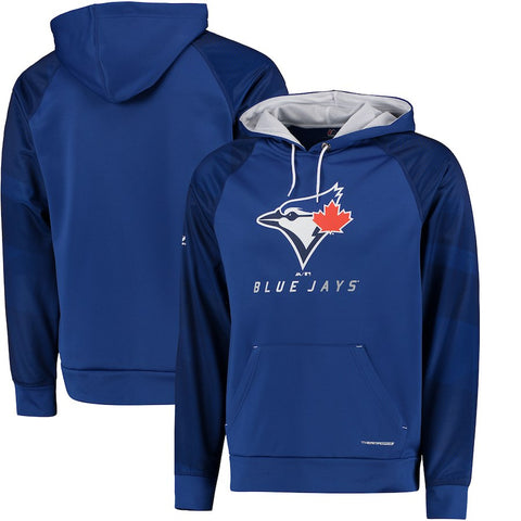 Toronto Blue Jays Majestic Armor II Tonal Therma Base Pullover Hoodie - Royal