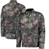 Boston Red Sox Majestic Sweat and Determination Half-Zip Pullover Jacket -Camo
