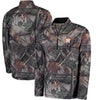 Houston Astros Majestic Sweat and Determination Half-Zip Pullover Jacket -Camo