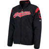 Cleveland Indians Majestic Women's On-Field Thermal Jacket - Navy
